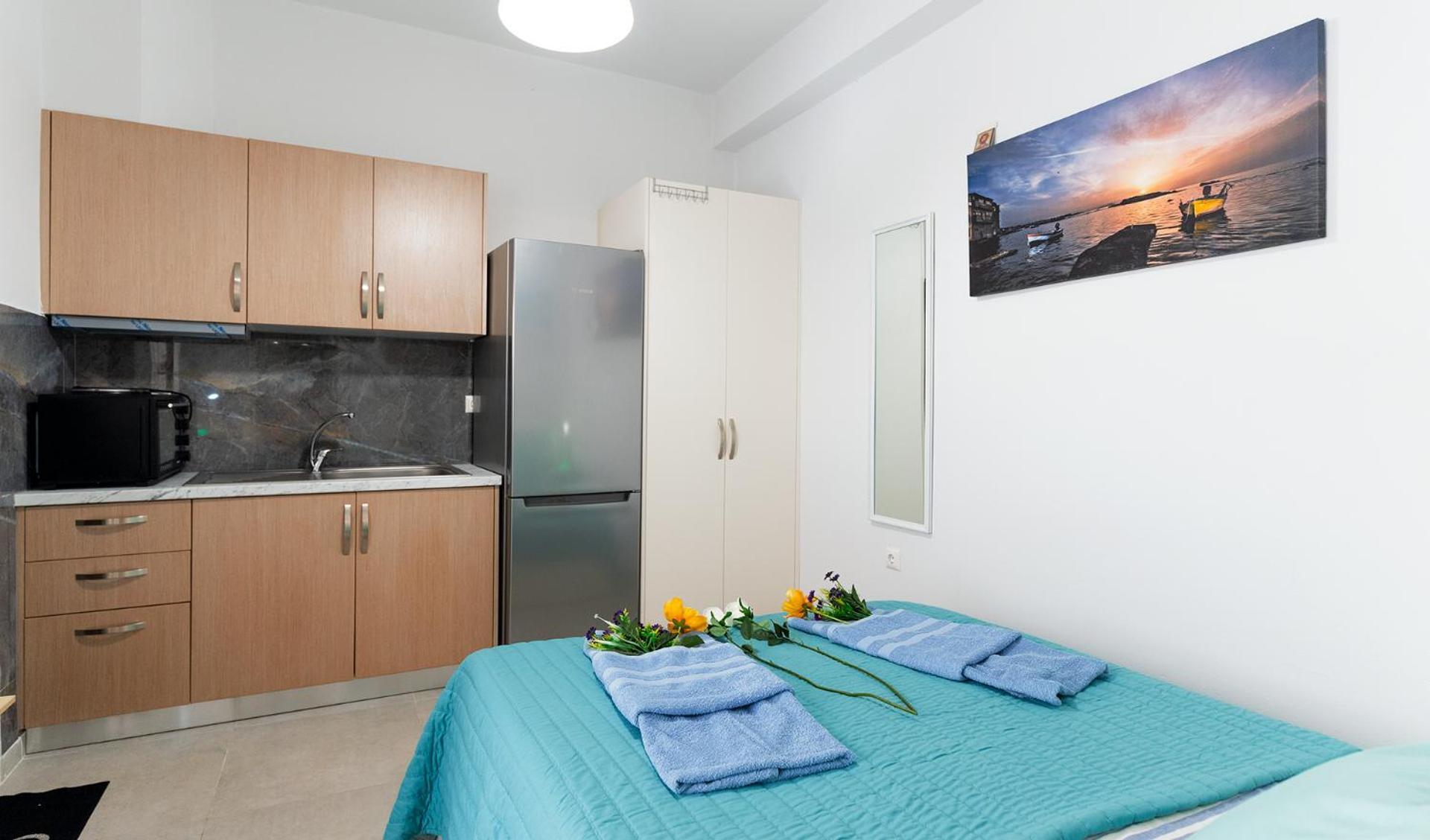 Apolafsi Apartments 2 New With Kitchen Ханя Екстериор снимка
